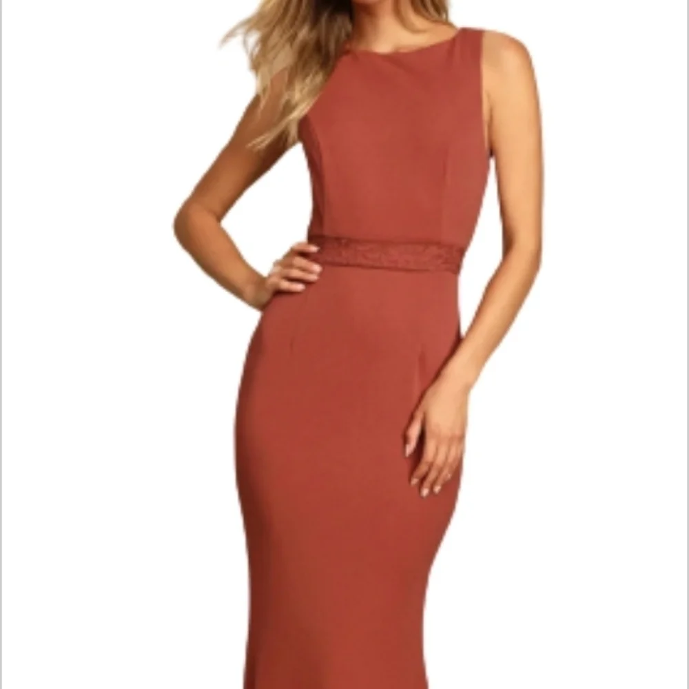 Lulu's ROSE FORMAL MAXI DRESS - Picture 3 of 14
